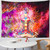 7 Chakra Buddha Statue Yoga Wall Hanging - Size 150x150cm