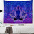 7 Chakra Buddha Statue Yoga Wall Hanging - Size 230x150cm