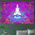 7 Chakra Buddha Statue Yoga Wall Hanging - Size 230x150cm