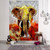 3D Elephant Bohemian Tapestry Wall Hanging - Size 200x150cm