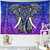 3D Elephant Bohemian Tapestry Wall Hanging - Size 200x150cm