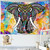 3D Elephant Bohemian Tapestry Wall Hanging - Size 200x150cm