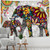 3D Elephant Bohemian Tapestry Wall Hanging - Size 230x180cm