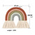 Woven Rainbow Nordic Rope Wall Hanging