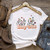 Cartoon Animal Aesthetic Print T Shirt - Size XL