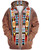 Colorful Indian Native 3D Print Harajuku Casual Zipper Hoodie