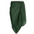 Retro Green Beach Holiday Swimsuit with Skirt