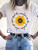 Summer Flower Short Sleeve Kawaii Tee Top - Size Medium