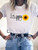 Summer Flower Short Sleeve Kawaii Tee Top - Size Medium