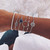 Boho Tree of Life Heart Charm Beads Chain Bangle Bracelet Set