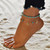 Bead Ankle Bracelet Set