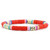 Ethnic Colorful Elastic Soft Clay Pottery Beads Chain Bangle Bracelet