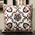 Floral Embroidered Home Decorative Sofa Cushion Cover