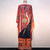 Elegant African Dashiki Broder Riche Loose Silk Dress