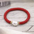 Multicolor Imitation Pearl Charm Bracelet