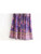 Purple Lace-up V-neck Boho Maxi Dress