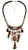Vintage Bohemian Gypsy Feather Thread Long Tassel Necklace