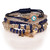 Beaded Bangle Bracelet - Ishka