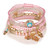 Beaded Bangle Bracelet - Ishka