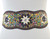 Resin Beads Turquoise Statement Wide Waist Chain Belt