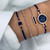 Bohemian Tree of Life Heart Circle Tassel Beads Chain Bangle Bracelet