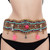 Handmade Flower Resin Beads Waistband