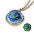 Nebula Glow in The Dark Double Side Necklace