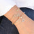 Flower Love Charm Bracelet Set For Women