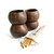 Coconut Cup Set for 4
