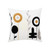 Daisy Floral Geometric Soft Cozy Embroidered Cushion Cover