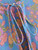 Vintage Floral Print Tassel Belt Beach Bohemian Maxi Dress