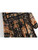 Vintage Chic Tie Neck Ethnic Multi Floral Print Maxi Dress