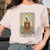 Autumn Cartoon Halloween Fall Graphic T-shirt - Size XXL