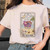 Autumn Cartoon Halloween Fall Graphic T-shirt - Size XXL