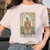 Autumn Cartoon Halloween Fall Graphic T-shirt - Size XXL