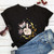 Celestial Finger Luna Moth Graphic T-shirt - Size Large
