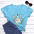 Celestial Finger Luna Moth Graphic T-shirt - Size Small