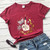 Celestial Finger Luna Moth Graphic T-shirt - Size Small