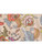 Vintage Chic Floral Print Ladies Rayon Cotton Pleated Maxi Dress