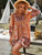 Casual Sleeve Mini Dress