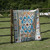 Retro Boho Knitted Cotton Linen Sofa Throw Blanket
