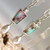 Pink Purple Opal Resin Pearl Dangle Earrings