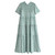 Boho Floral Print Ruffles Lady Rayon Cotton Ethnic Robe