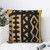 Contemporary African Mud Cloth Fabric Throw Pillow Case