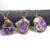 Crystal Amethyst Cluster Quartz Necklace