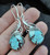Vintage Boho Exquisite Silver Color Metal Geometric Dangle Earrings