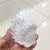 Angel Wings Carved Selenite Energy Crystal Stone Figurine