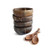 Regular Coconut Bowl and Spoon Pack for 4