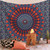 Sandy Beach Indian Mandala Tapestry Wall Hanging - Size 300x180cm 118x71inch