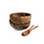 Regular Coconut Bowl and Spoon Pack for 2